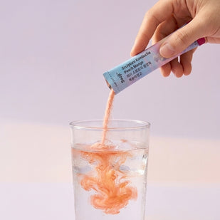 Pour into cold water