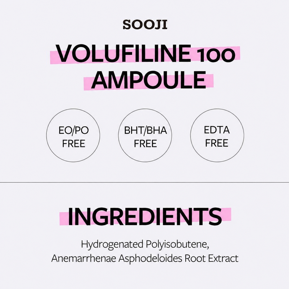 Sooji Volufiline Ampoule