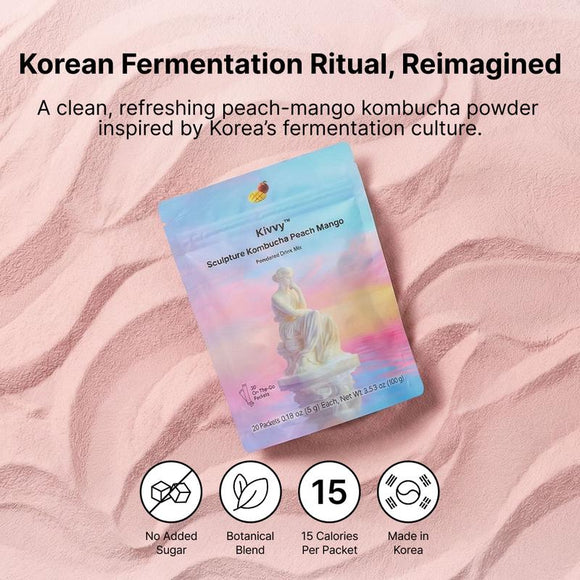 Kombucha powder stick pack
